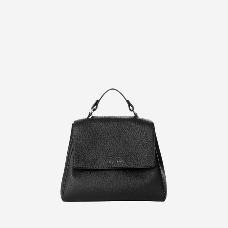 Borsa Orciani Sveva Soft Small in pelle nera