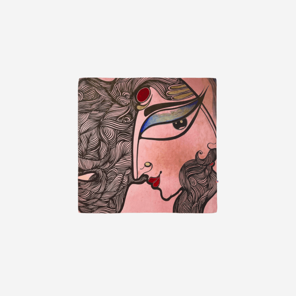 Talking Walls Twiggy Deux Foulard in Seta