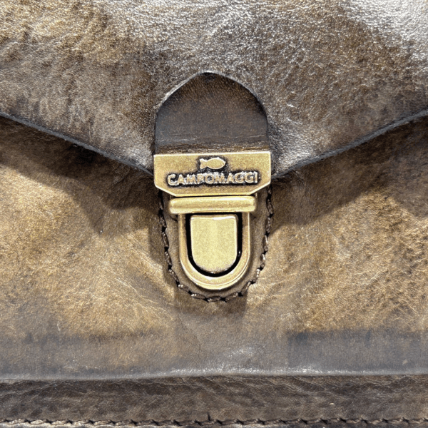Campomaggi Aurora borsa tracolla small cuoio vacchetta conciata al vegetale tinta in capo C043260ND_X0001_C1502 | Sivieri Prestige Roma