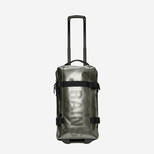 Rains Texel Cabin Bag trolley bagaglio a mano 35 litri tessuto PU 13460 Raven | Sivieri Prestige Roma