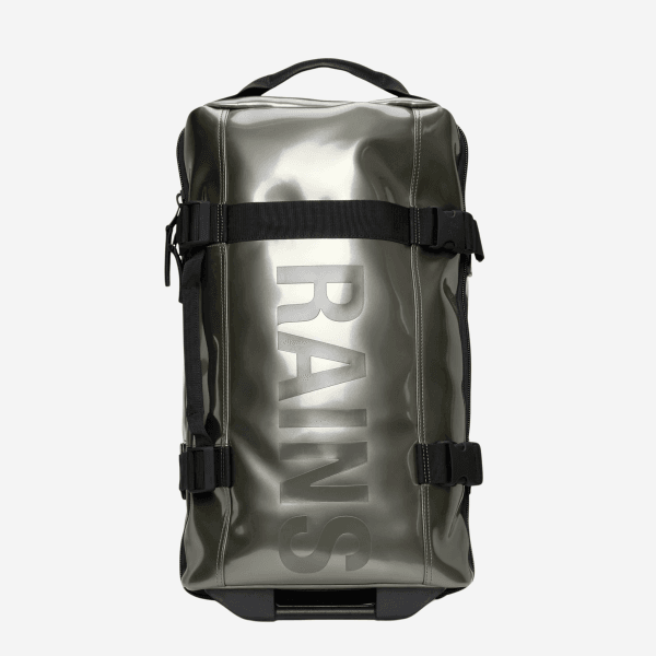 Rains Texel Cabin Bag trolley bagaglio a mano 35 litri tessuto PU 13460 Raven | Sivieri Prestige Roma