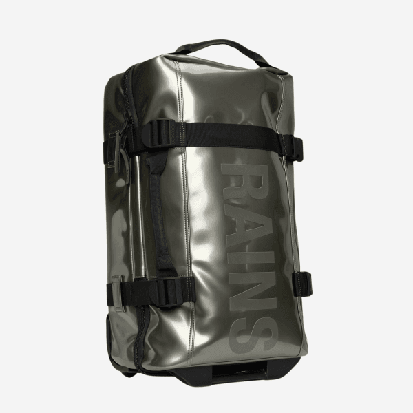 Rains Texel Cabin Bag trolley bagaglio a mano 35 litri tessuto PU 13460 Raven | Sivieri Prestige Roma