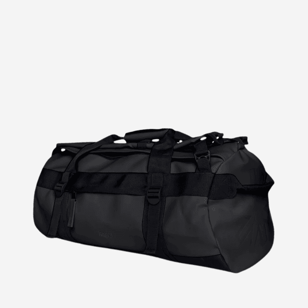 Rains Texel Duffel Bag Small borsone viaggio tessuto PU effetto pelle 43 litri 13480 | Sivieri Prestige Roma