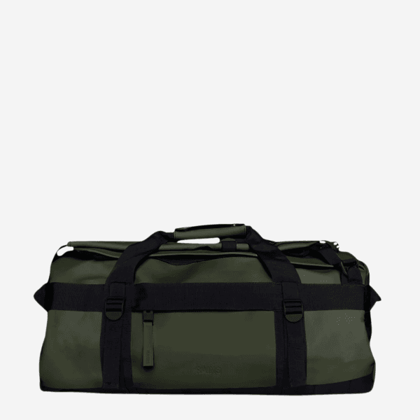 Rains Texel Duffel Bag Small borsone viaggio tessuto PU effetto pelle 43 litri 13480 | Sivieri Prestige Roma