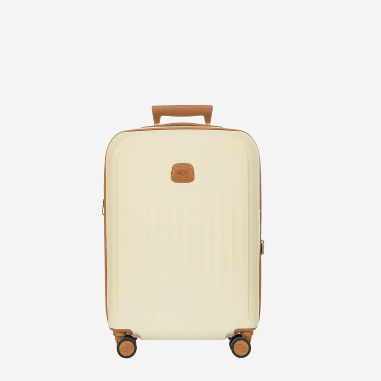 Brics Taormina trolley cabina ultraleggero policarbonato panna