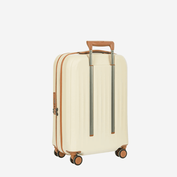 Brics Taormina trolley cabina ultraleggero policarbonato panna