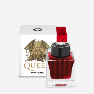 Montblanc boccetta inchiostro Great Characters Queen rosso 50 ml Special Edition packaging quadrato MB134412 | Sivieri Prestige Roma