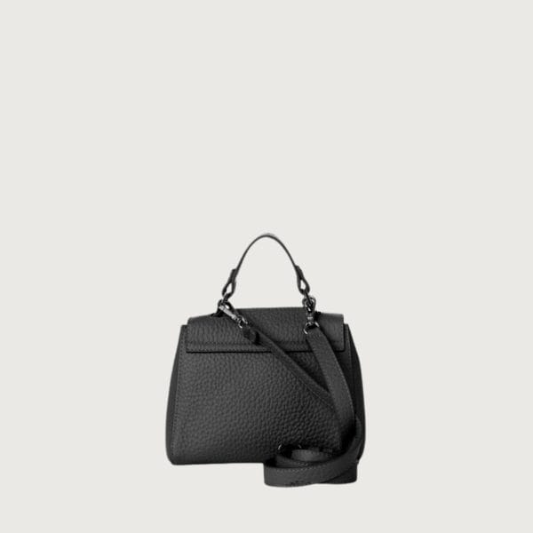 Borsa Sveva Soft Mini a mano in pelle con tracolla