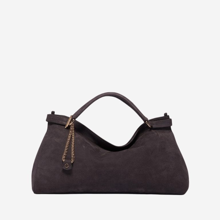 Borsa Orciani Virgo Nabucco Midi in pelle nabuk
