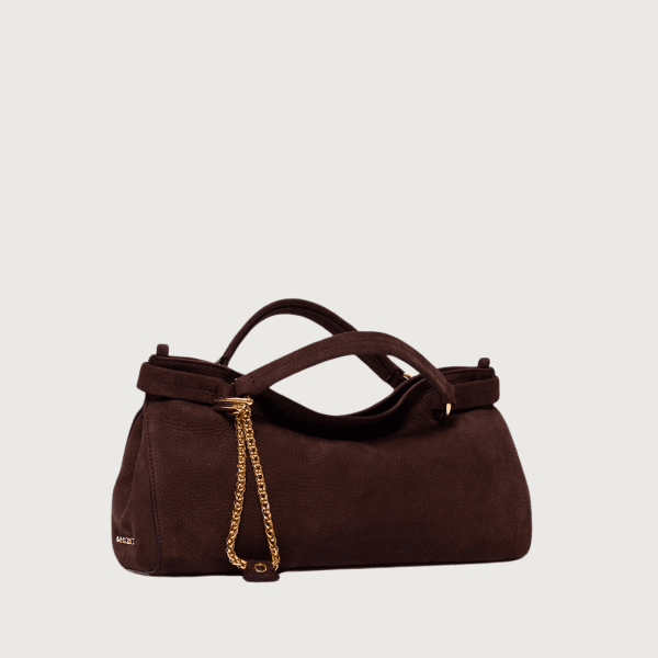 Borsa Virgo Nabucco Small in pelle nabuk
